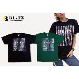 ボタニカル柄Tシャツ【BLiTZ】ブリッツ
