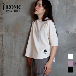 【LA BODY】  ICONIC Tシャツ 半袖 冷感機能 ランタンスリーブ